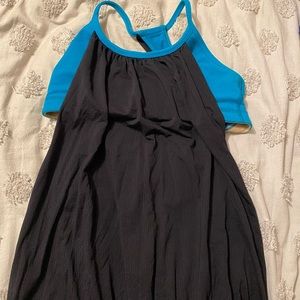 lulu lemon tank with built in bra